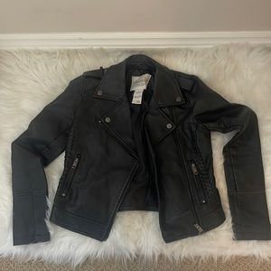 American Rag Classic Motorcycle Style Leather Jacket 🏍️🔥